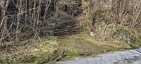 The marked trailhead