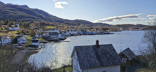 Skånevik from the east