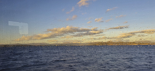 But thankfully the windows got cleaned by the sea along the way :)