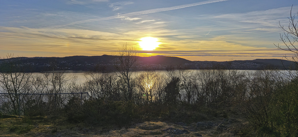 Sunset from Hellen festning