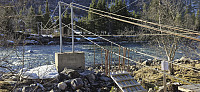 The bridge to Urlandsstølen...