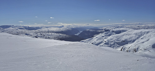 Granvinsfjorden from Nordbotnnuten