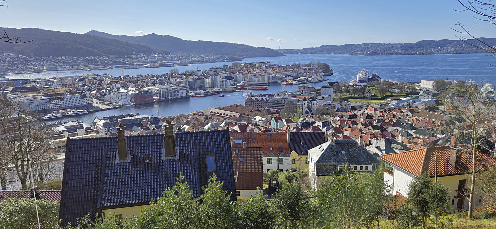 Nordnes from Fjellveien