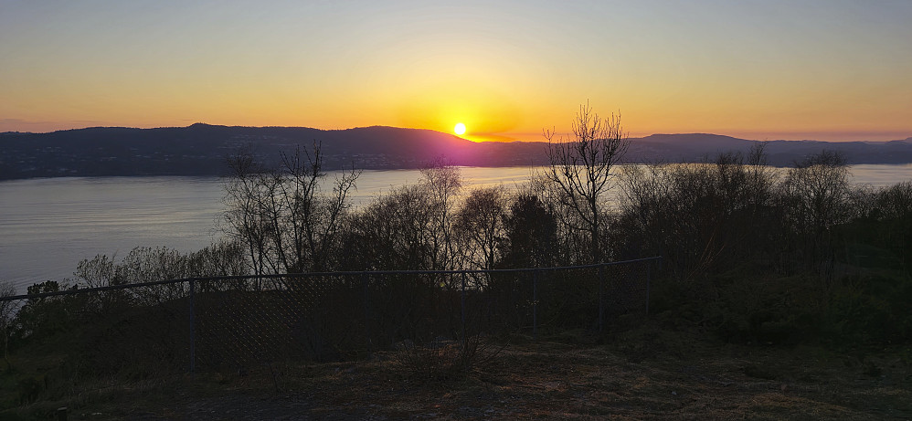 Sunset from Hellen festning