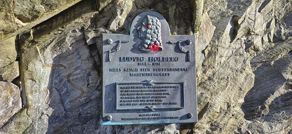 Information sign about Mareminehollet