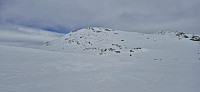The final ascent to Flakavassnutane