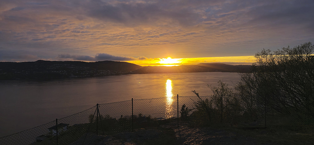 Sunset from Hellen festning