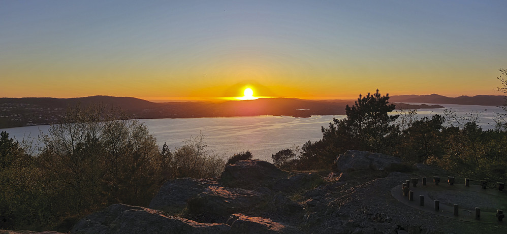 Sunset from Ørneberget NV