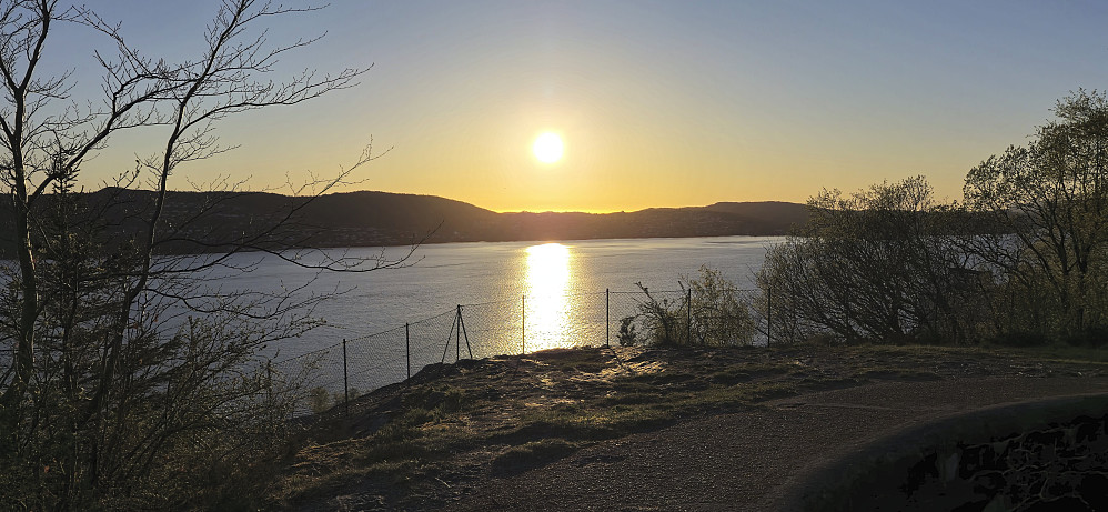 Sunset from Hellen festning