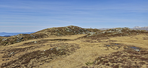 Approaching the summit of Håfjell