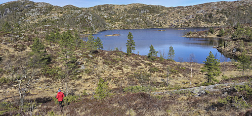 Approaching Steinsvatnet
