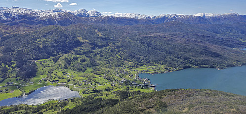 Herand from the summit