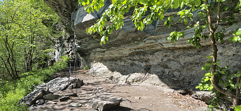 Traces of ancient human settlements along the culture trail