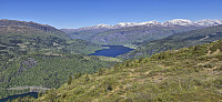 Looking back at Granvinsvatnet