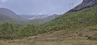 Approaching the ridge