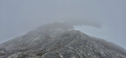 Approaching the summit