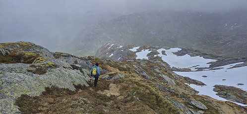 Finally getting below the fog