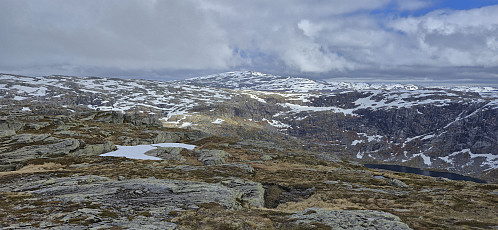 Skjerjavasshovden from near the summit of Blånipa