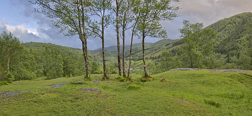 The unnamed 168 hill southeast of Høgehøyen