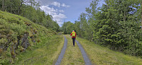 The gravel road to Strandasætret