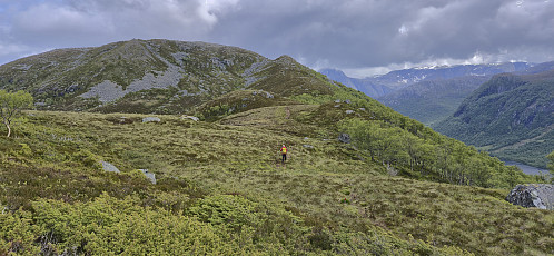On the way to Gråurdstinden