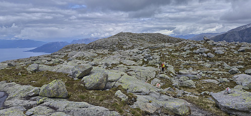 Approaching the summit of Nordlifjellet