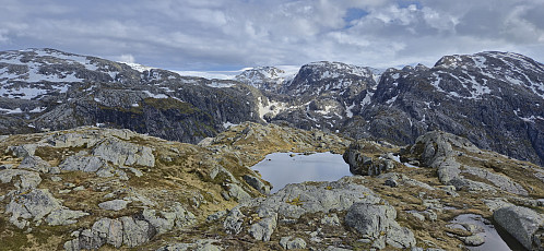 Folgefonna from Øvrehusknotten