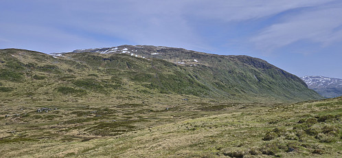 Sollifjellet from the road to Kvanndalen