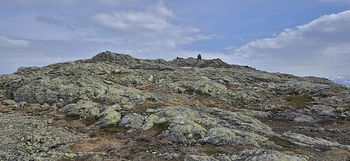 Approaching the summit of Larsfonnberget