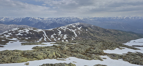 Brekkenipa from Larsfonnberget