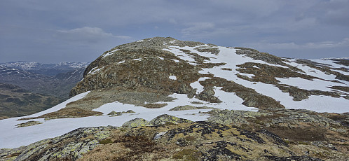 Looking back at Larsfonnberget from Geitaberget