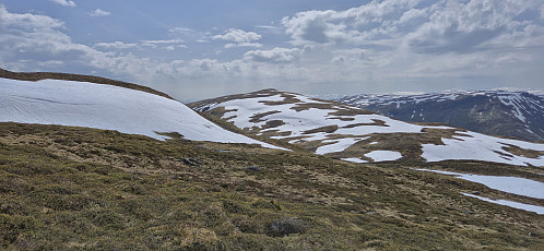 Approaching Høgafjellet