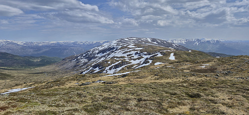 Valafjellet from Høgafjellet