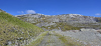 Approaching the start of the ascent