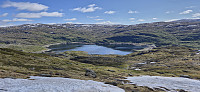 Looking back at Grøndalsvatnet