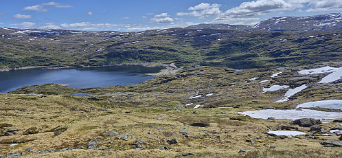 Returning to Grøndalsvatnet