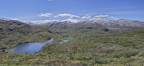 Kvitanosi from the descent to Torvedalshytta
