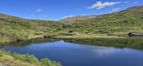 Looking back at Torvedalshytta