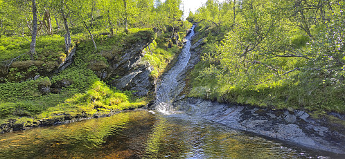 Small pond west of Ekse