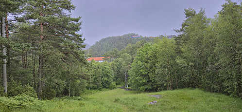 Langaberget from the descent from Stemhaugen