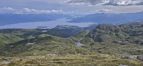 Ytre Samlefjorden from Pyttafjellet
