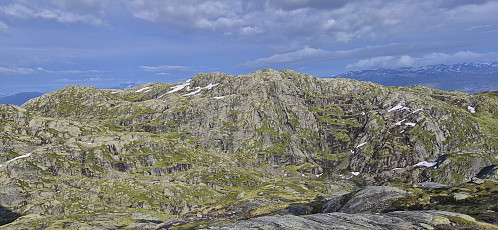 Storegreggen from the descent from Gråeggi