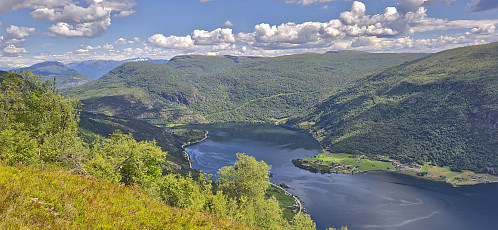 Barsnesfjorden from Skjeggen utsiktspunkt