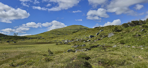 Helleberget from the east/northeast
