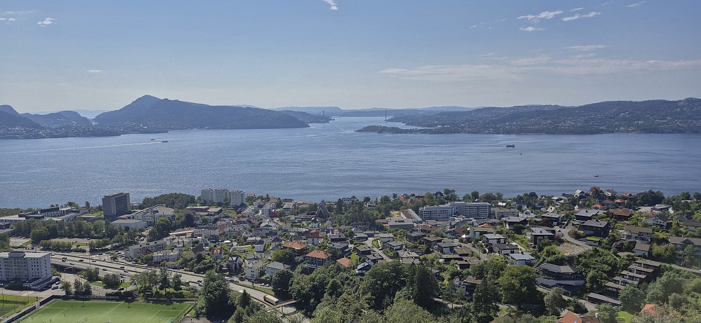 Askøybroen from Rognåsen