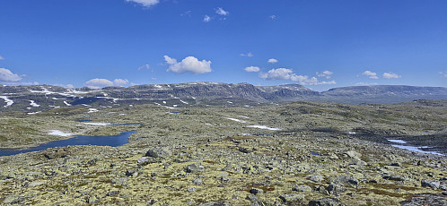 Hallingskarvet from Storetunga