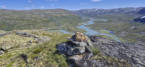 Southeast from Vetle Hansbunuten with Storetunga to the left