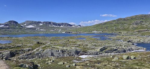 Approaching Finse and the final river crossing