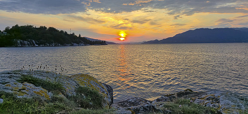 Sunset from Skålnestangen