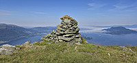 The cairn at Børkjenesnuten